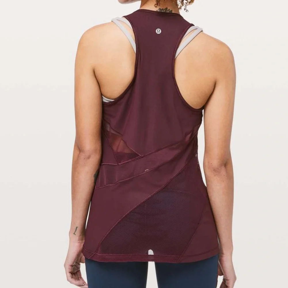 Lululemon Mesh In Motion Racerback Tank - Picture 1 of 4